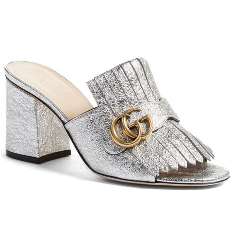 mules marmont gucci|gucci marmont mules for women.